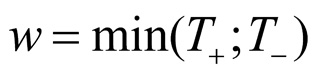 Abbildung 3: Teststatistik W